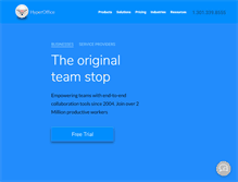 Tablet Screenshot of hyperoffice.com